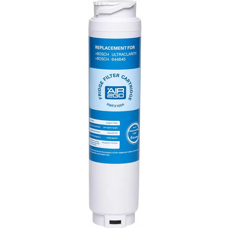 AIR2GO Wasserfilter für Balay RWF3100A, Kohlenstofffilter mit NSF-Zertifizierung, 6 Monate Lebensdauer