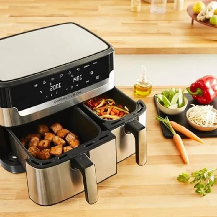 Moulinex Dual Easy Braten & Grillen YY5233FB, Fritteuse mit Brat- und Grillfunktion – Bild 7
