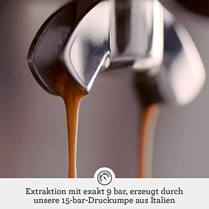 Sage The Oracle Touch SES990BST4EEU Espressomaschine mit integriertem Mahlwerk, Edelstahl Schwarz – Bild 4