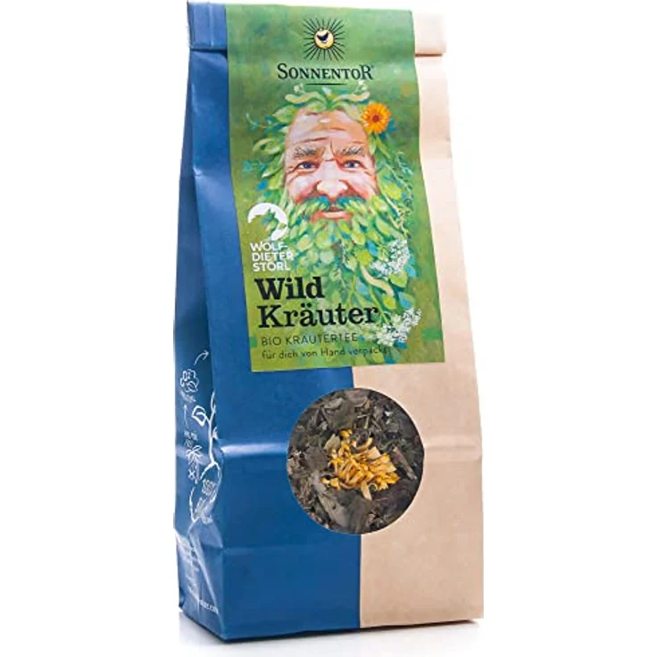 SONNENTOR Lose Wildkr Bio 50 g Tee, Kräuterteemischung zum Aufguss – Bild 1