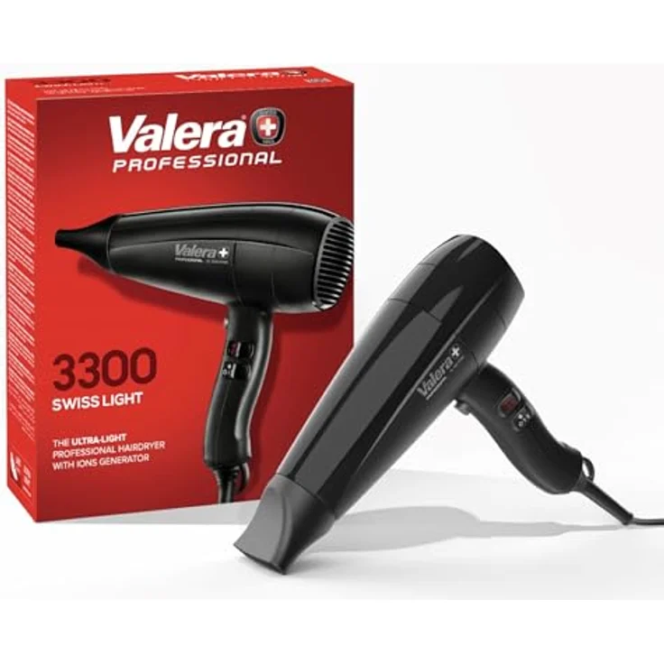 Valera Professioneller Ionen-Haartrockner Swiss Light 3300, leicht und ergonomisch, 1800 Watt – Bild 3