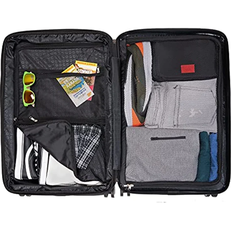 HAUPTSTADTKOFFER - Mitte - Koffer-Set 3 Trolley Hartschale, TSA, XXL Erweiterung, 4 Rollen (S, M & L) – Bild 8