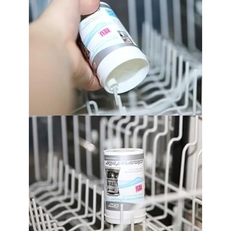 CLEARWHITE Maschinenpleger (Pulver) 160g, Geschirrspüler-Zubehör für optimale Reinigung – Bild 2