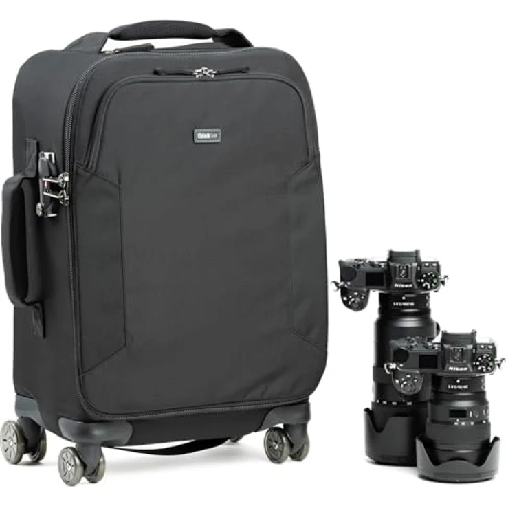 Think Tank Derby Roller V2.0 Fototrolley - Für Objektive oder Zubehör, Erfüllt Handgepäckbestimmungen, passend für MacBook Pro und iPad Pro, Regenhaube inklusive – Bild 1