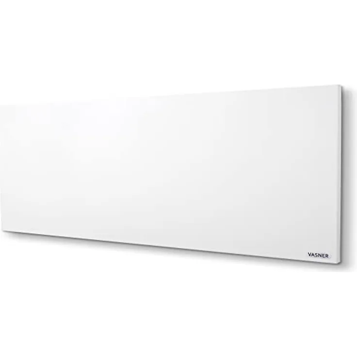 VASNER Citara M Infrarotheizung – Infrarot Elektroheizung Metall weiß Wandheizung Deckenheizung IP44 Schutz Bad Heizpaneel Innenbereich 10 J. Garantie (550 Watt)