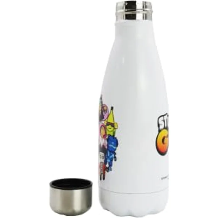 Stumble Guys Edelstahl Trinkflasche, isolierte Wasserflasche mit Schraubverschluss, 550ml – Bild 4