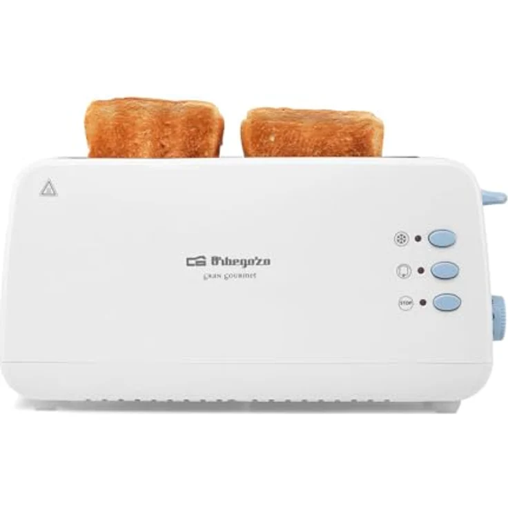 Orbegozo ? 15773 ? Toaster, 800 Watt, blau-weiß – Bild 4