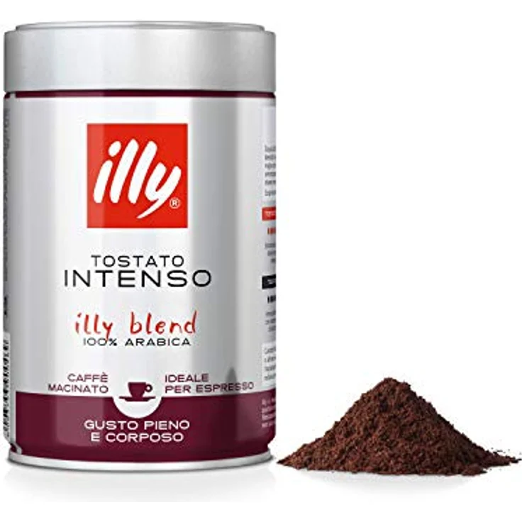 illy Kaffeepulver Intenso 250g Dose intensive Röstung gemahlener Espresso – Bild 2
