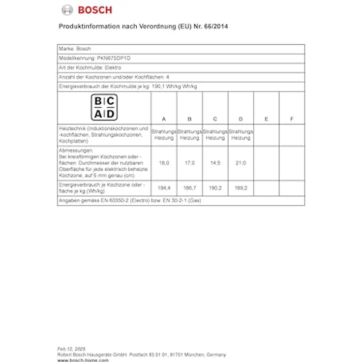 Bosch PKN675DP1D, Kochfeld, Einbaugerät, Autark ja, Betriebsart elektrisch, Anzahl Kochstellen 4 – Bild 6
