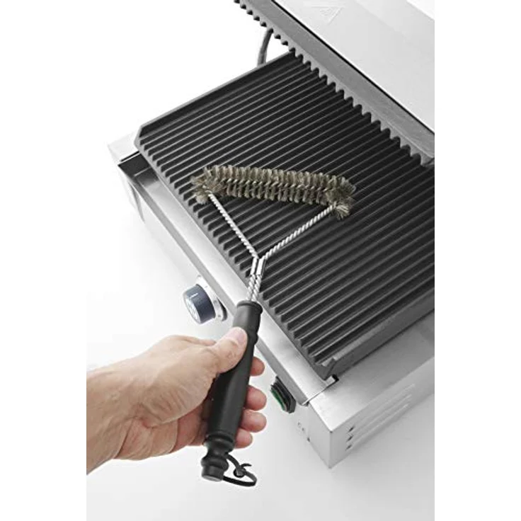HENDI Drahtbürste Y Form 12 inch, Edelstahl Grillbürste mit komfortablem Griff für effektive Reinigung – Bild 4