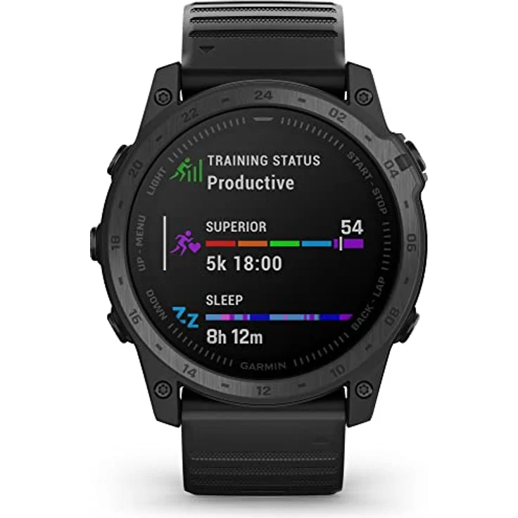 Garmin tactix® 7 – Standard Edition Uhr mit GPS-Armband aus Silikon, Art.-Nr. 010-02704-01, Schwarz – Bild 4