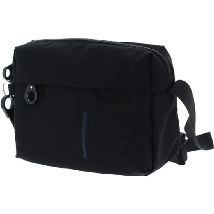 Mandarina Duck MD20 Small Crossover, legere Umhängetasche aus robustem Polyester, Schwarz, 22x17x9,5 cm – Bild 2