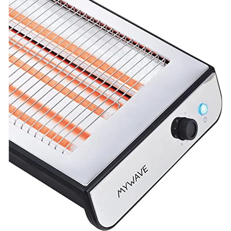 MYWAVE 8437010624629 Flachtoaster Für Brot und Backwaren, Stainless Steel – Bild 2