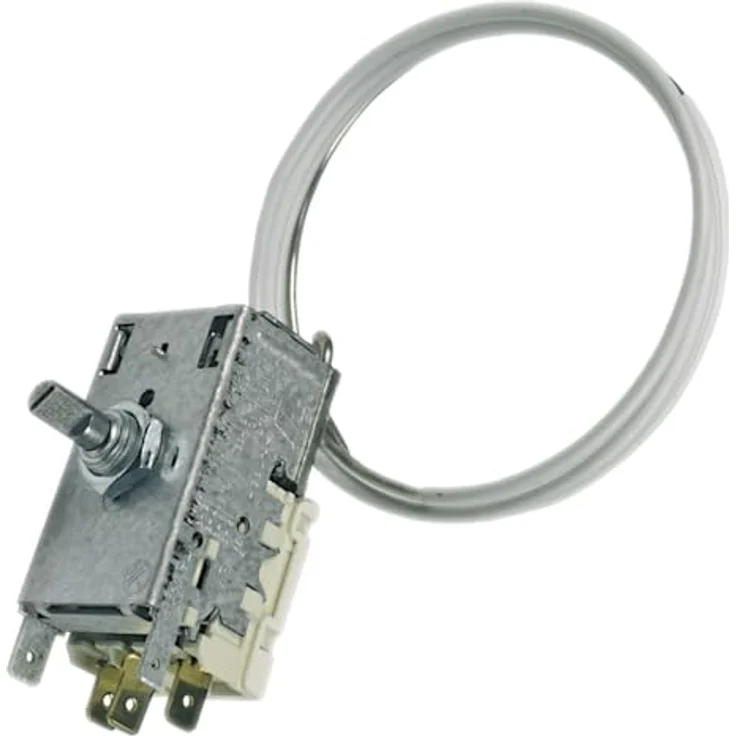 VIOKS Thermostat für Kühlgeräte, 750 mm Kapillarrohr 3x6,3 mm AMP, Temperatursensor für Ranco K57-L5847, Indesit C00038640 – Bild 2