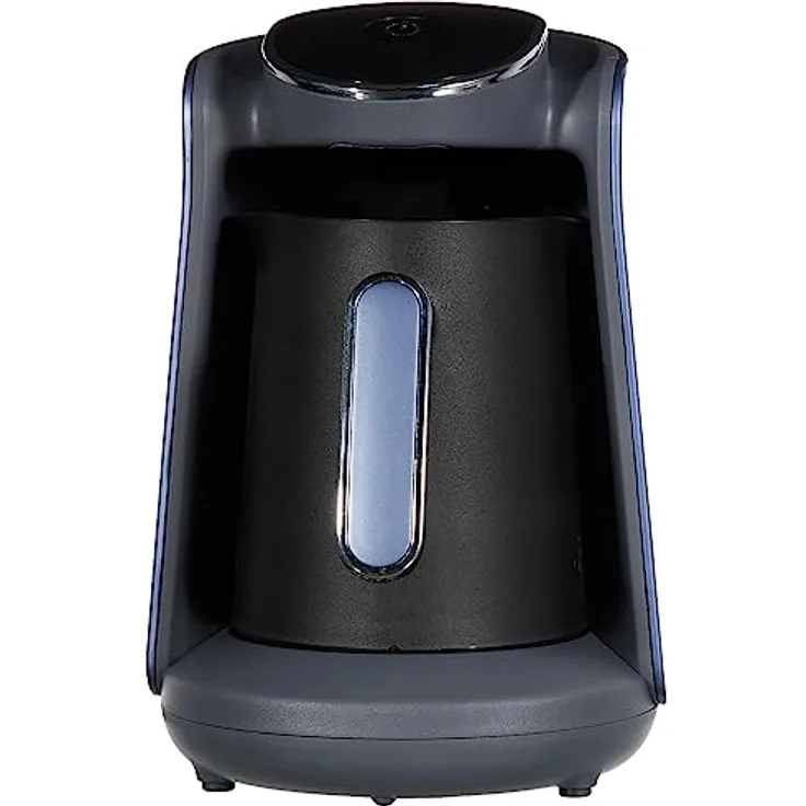 Arzum Okka Minio OK004 Kaffeemaschine Türkische Kaffeemaschine, Kaffeekanne mit Überlaufschutzsystem, 1-4 Tassen (300ml.) 480W - (preisgekröntes Design) (Blau)