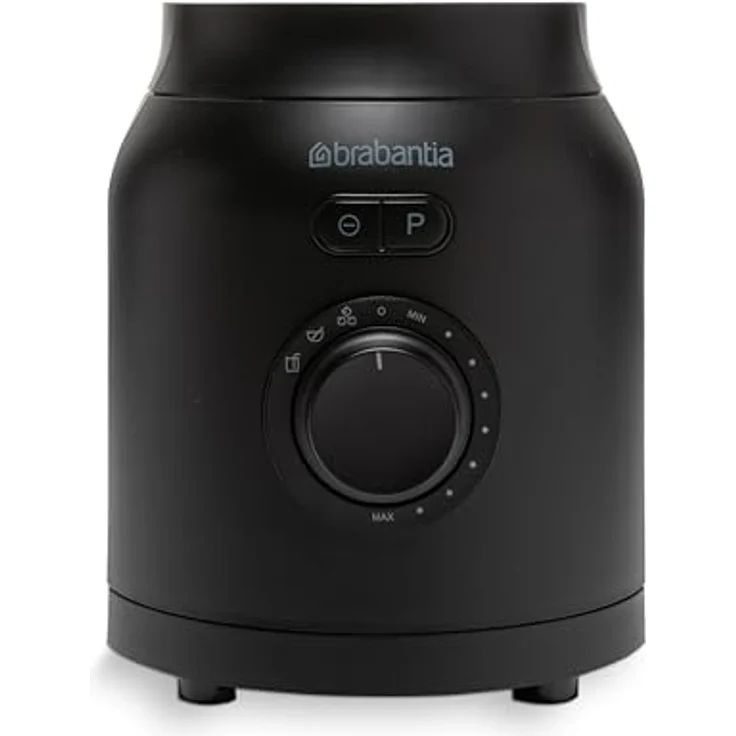 Brabantia Frullatore, Standmixer mit 1200-W-Motor, 1,7 Liter Glasbehälter, Schwarz – Bild 4
