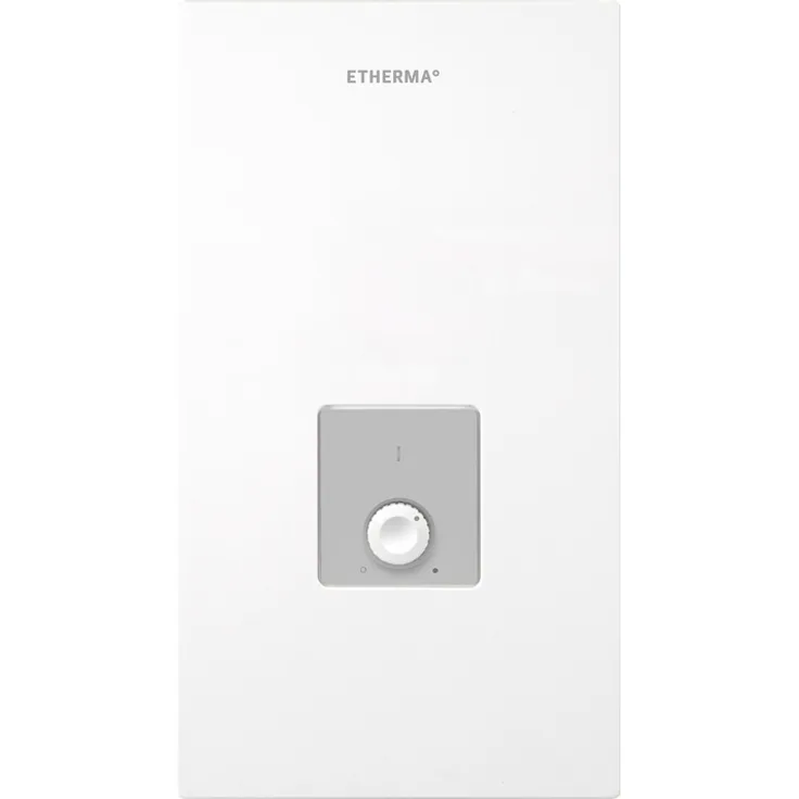 Etherma ELEKTR. DURCHLAUFERHITZER 24KW ET-AQUA-WHE-24, elektronischer Durchlauferhitzer für Warmwasseraufbereitung mit 2,5 L/min Wasserdurchfluss