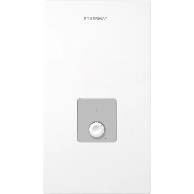Etherma ELEKTR. DURCHLAUFERHITZER 24KW ET-AQUA-WHE-24, elektronischer Durchlauferhitzer für Warmwasseraufbereitung mit 2,5 L/min Wasserdurchfluss