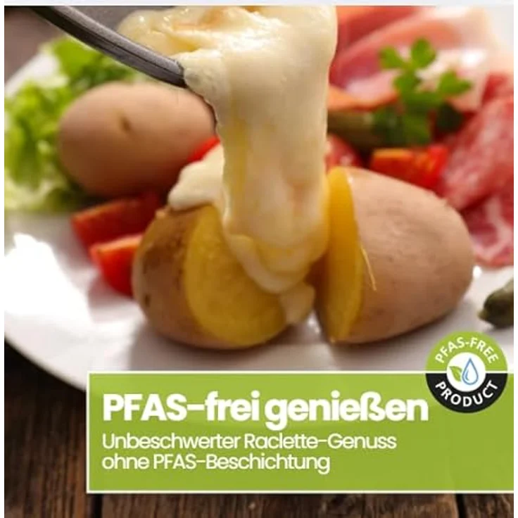 Steba 380005 Universal Raclette-Pfännchen 4er Set – Bild 5