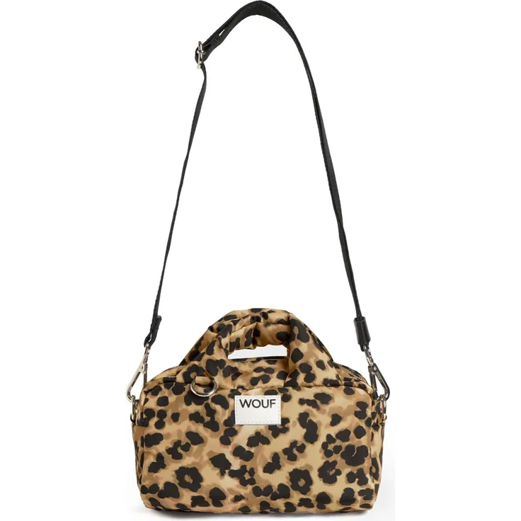 Wouf Studio Handtasche 20 cm, elegante Damen-Handtasche aus robustem Polyester mit abnehmbarem Umhängeriemen