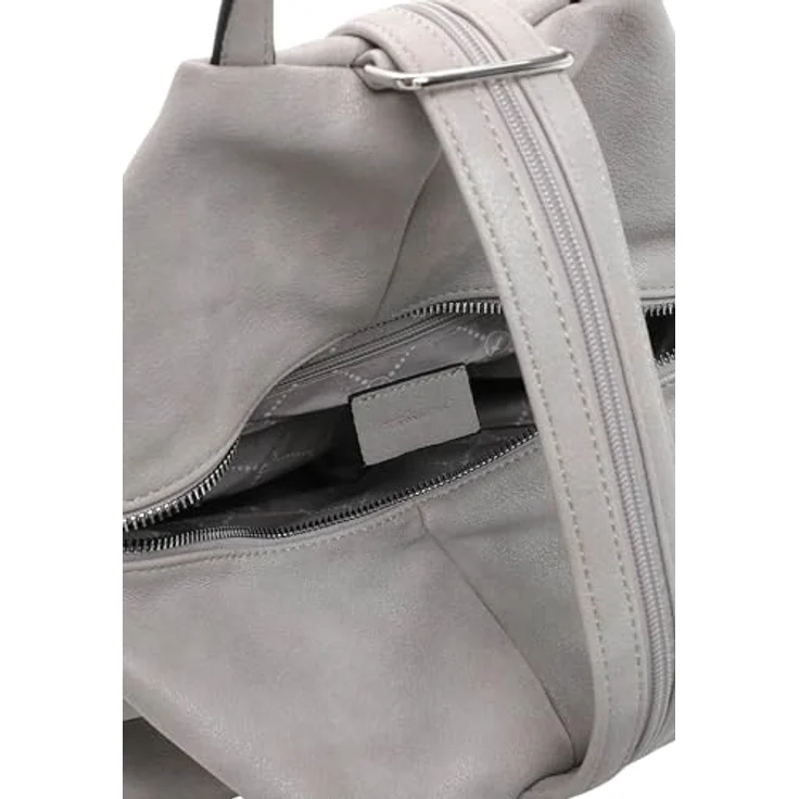 Tamaris Nele City Rucksack, 40 cm, grau, 100% Polyurethan, 35 x 17 x 40 cm – Bild 7
