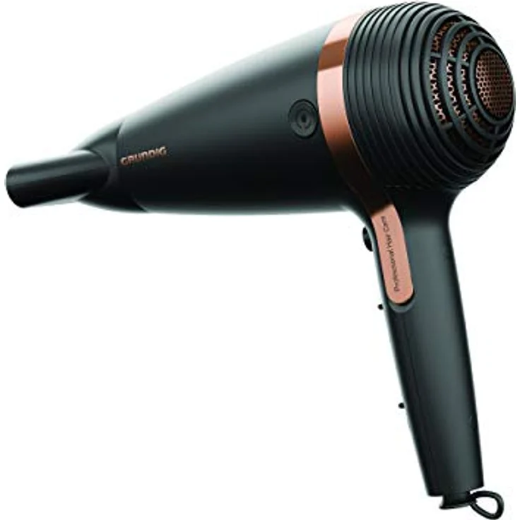 GRUNDIG Haartrockner mit einziehbarem Kabel NaturaShine Haartrockner 1 Stk – Bild 6