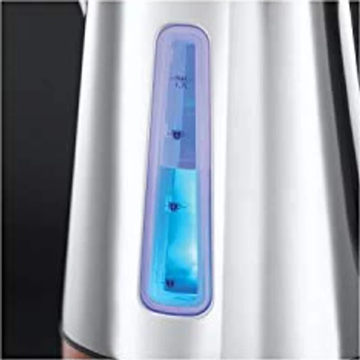 Russell Hobbs Wasserkocher, Luna Edelstahl-Kupfer, 1,7l, 2400W, Schnellkochfunktion, optimierte Ausgusstülle, Kalkfilter, Wasserstandsanzeige mit Füllmengenmarkierung, Teekocher 24280-70 – Bild 3