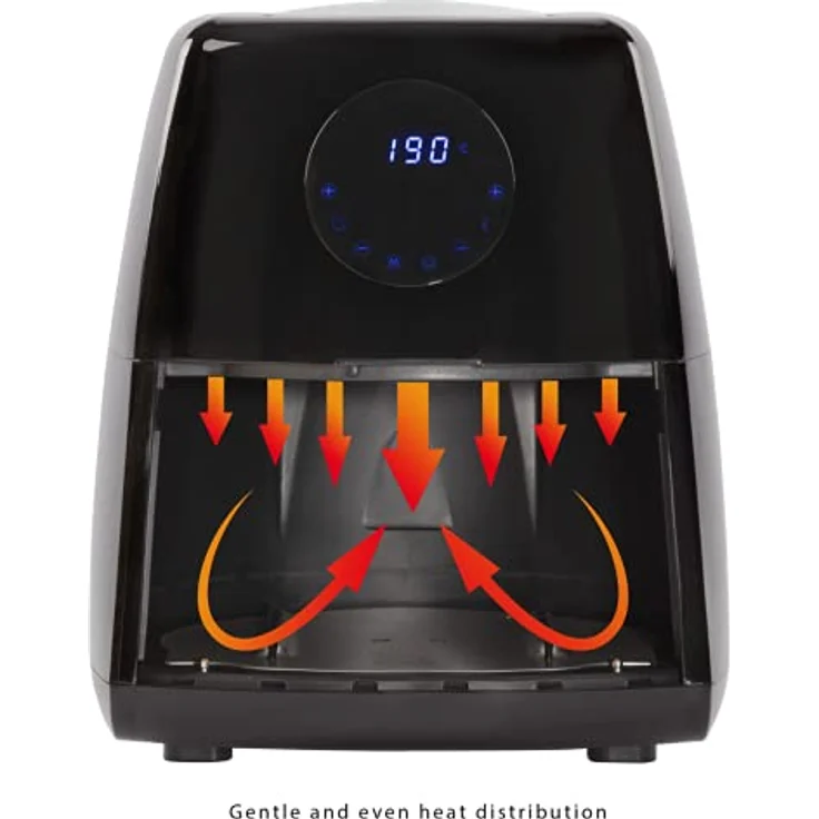 ProfiCook PC-FR 1147 H Heißluft-Fritteuse, Öl-und Fettfrei, 7 Frittierprogramme + variables Zeitprogramm – Bild 5