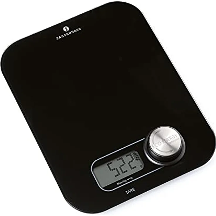 Zassenhaus Eco Energy Digital-Waage, Kunststoff, Schwarz, One Size – Bild 1