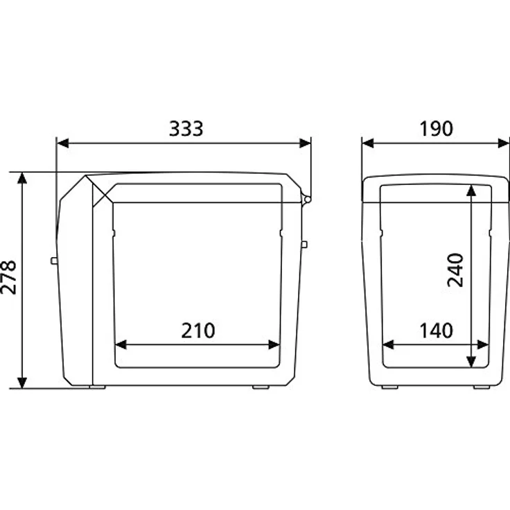 Dometic Tropi Cool 7 l, Kühlbox mit Lüfter, mobil und vielseitig nutzbar – Bild 4