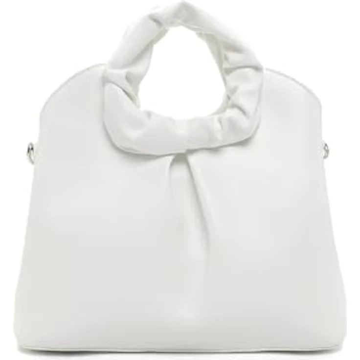 SURI FREY Shopper SFY TechBag, Damenhandtasche mit Reißverschluss und abnehmbaren Tragegriffen, weiß – Bild 6