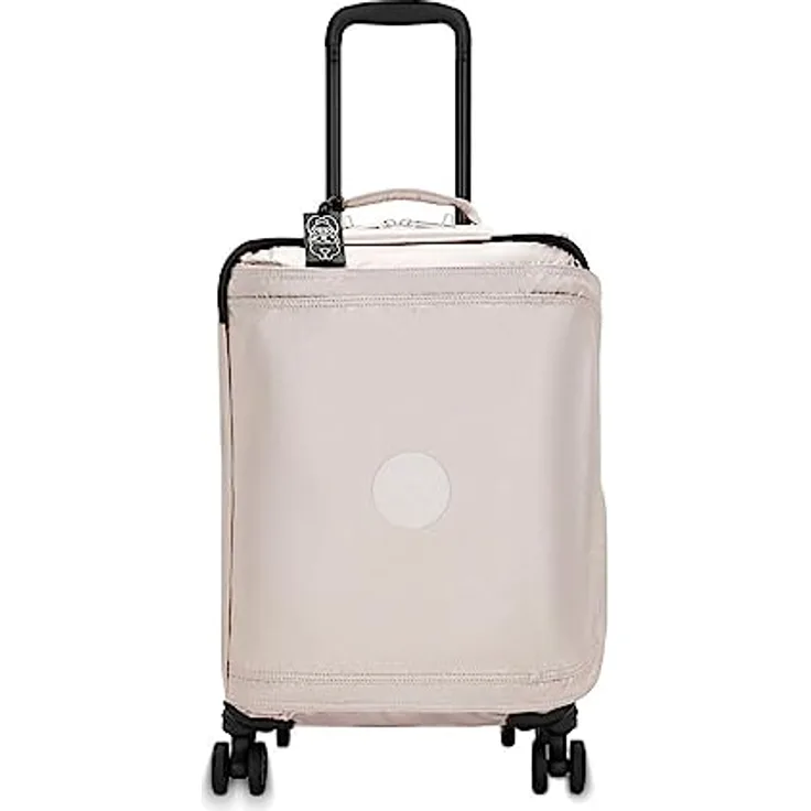 Kipling SPONTANEOUS S, Kabinenkoffer, 4-Wheeled 360° Suitcase with Elastic Straps, TSA Lock, 53 cm, 37.5 L, Metallic Glow