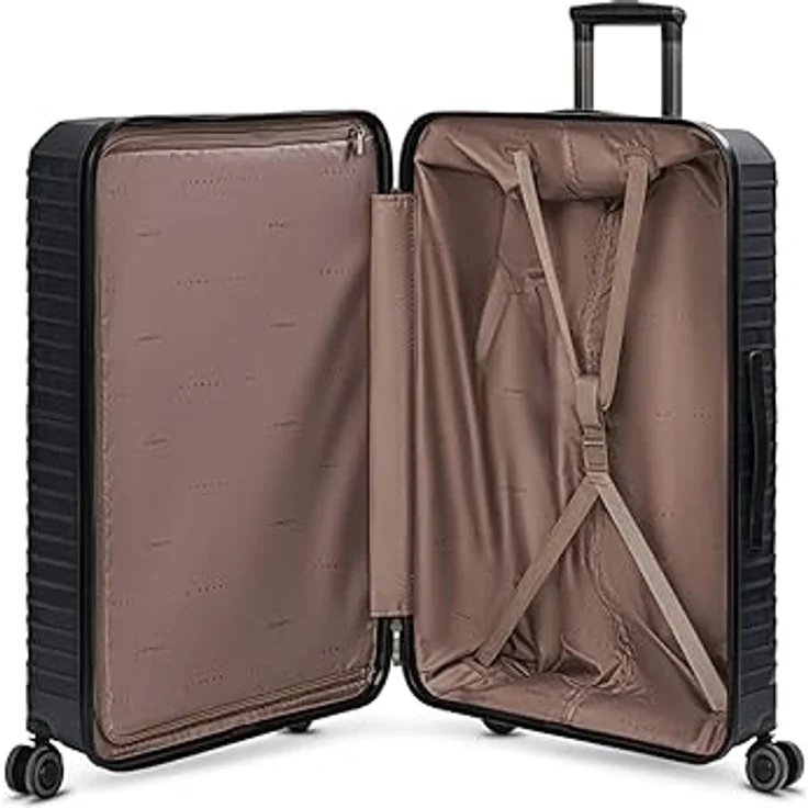 Stratic Shine Koffer & Trolley Groß | Hergestellt aus Bruch- & Kratzfestem Polypropylen mit 4 Rollen, arretierbarer Griff, Kreuzpackgurt und TSA-Schloss | 51 cm x 30 cm x 75 cm - 4.03kg – Bild 5