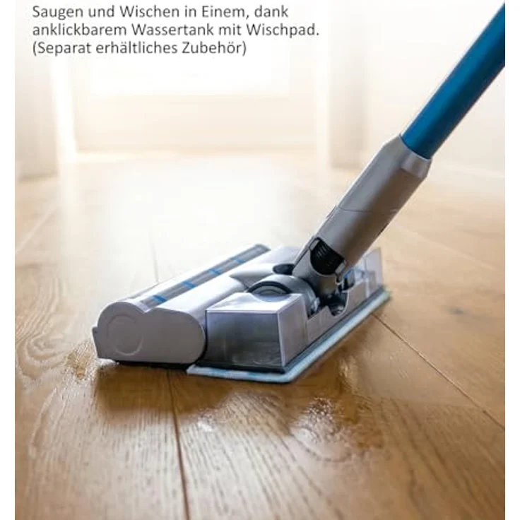 Genius Invictus ONE SL, Akku Staubsauger Set 14-TLG. mit 200 Watt BLDC-Motor und automatischer Entleerung – Bild 5