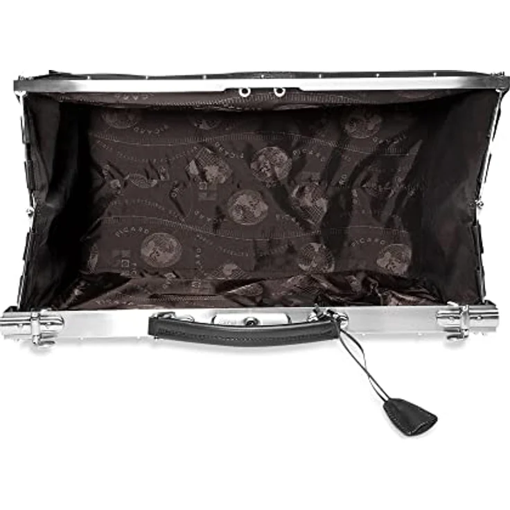 Picard Toscana Weekender Reisetasche, 52 cm, 100% Leder, schwarz – Bild 5