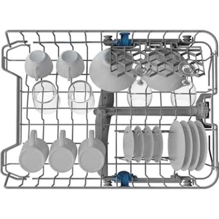Indesit IN2IKE107, Voll integrierter Geschirrspüler für 10 Maßgedecke, leiser Betrieb mit 47 dB, Energieeffizienzklasse E – Bild 8