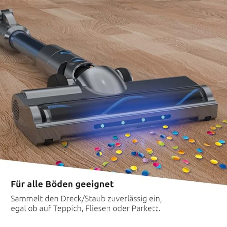 TechniSat Hauptbürste TECHNIMAX AS7, Ersatz-Hauptbürste 210 mm für alle Böden, kompatibel mit TECHNIMAX AS7 – Bild 4