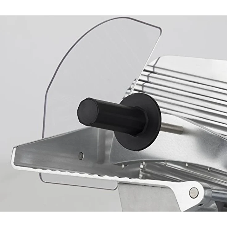 H.Koenig MSX250 Allesschneider - Schneidemaschine - Aufschnitt von 0 bis 12 mm Dicke - 25 cm Ø Messer - mit Messerschärfer - 240 Watt - silber – Bild 5