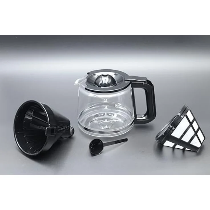 Hagenuk Digitale Kaffeemaschine 1,5L, 12 Tassen, mit Warmhaltefunktion, Timer und Permanentfilter – Bild 8