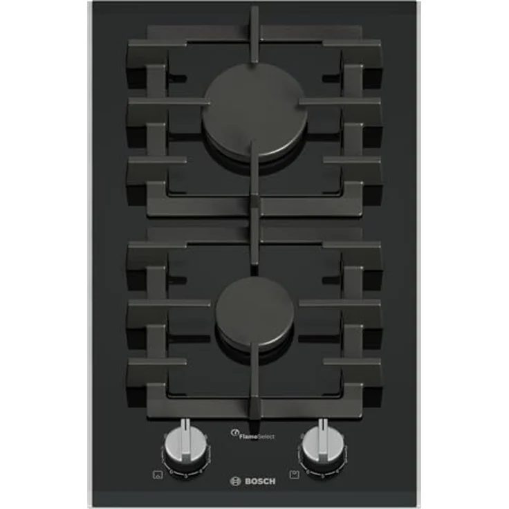 Bosch Serie 8 PRB3A6I40, Domino-Gaskochfeld, 30 cm, Glaskeramik, Schwarz, mit FlameSelect und Sicherheits-Gasabschaltung – Bild 5