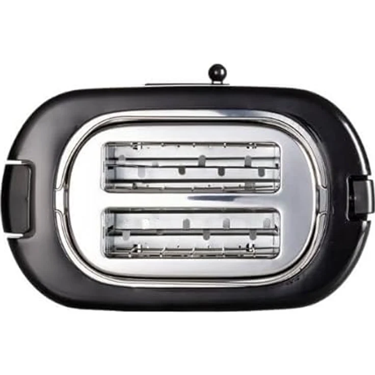 Ariete 159 Toastime Toaster 2 Scheiben mit Zange, Krümelschublade Schwarz – Bild 3