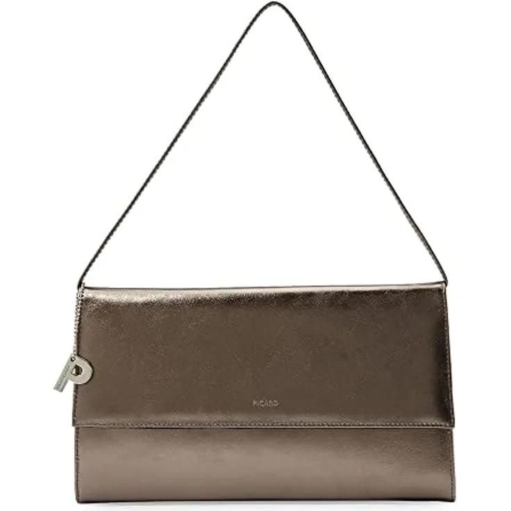 Picard Auguri Clutch Tasche, goldfarben, 100% Leder, 30 cm x 3 cm x 19 cm