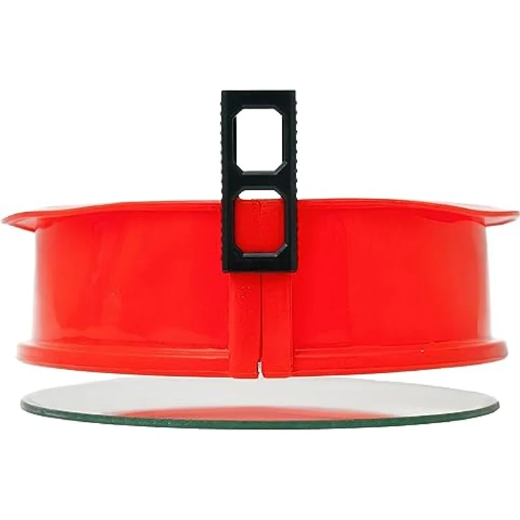 GOODS+GADGETS Silikon Springform Antihaftbeschichtete Kuchen Backform (Silikonform mit Glasboden) - Thermo-Glasboden, Spülmaschinengeeignet, hitzebeständig bis 300°C – Bild 3