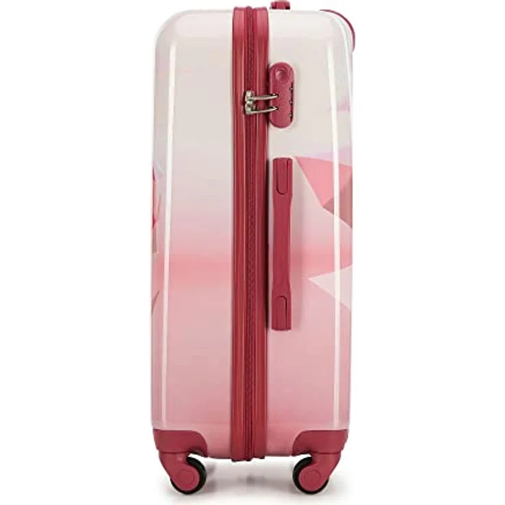 WITTCHEN Mittlerer Koffer Young-Kollektion ABS mit Polycarbonat Beschichtung und Teleskopgriff Größe M 62L Rosa – Bild 3