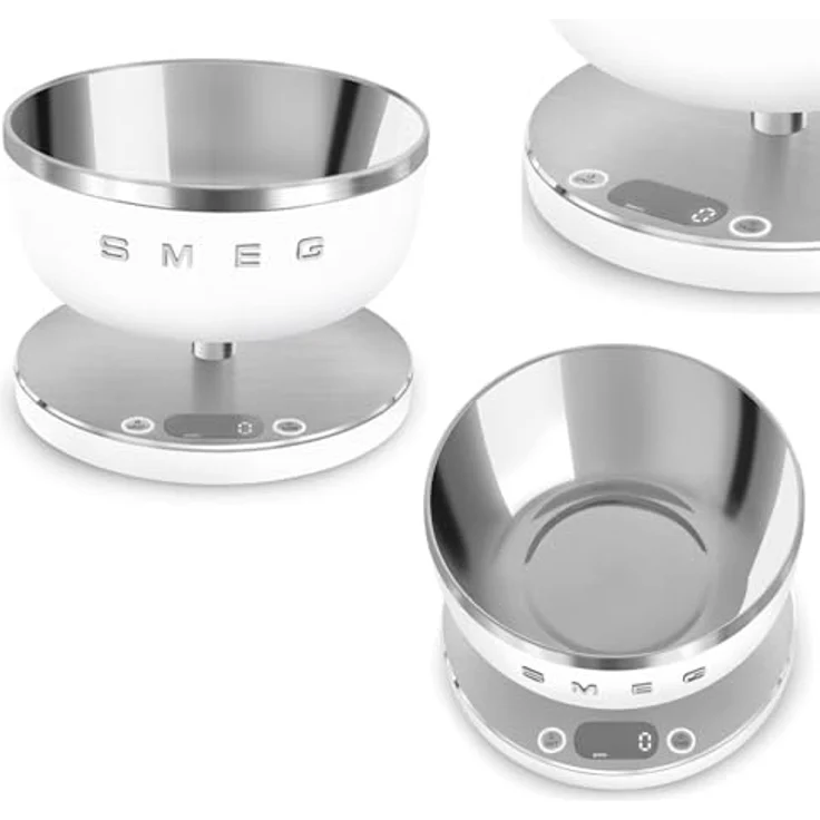 Smeg KSC01WHMWW Küchenwaage Blanc Mat – Bild 2