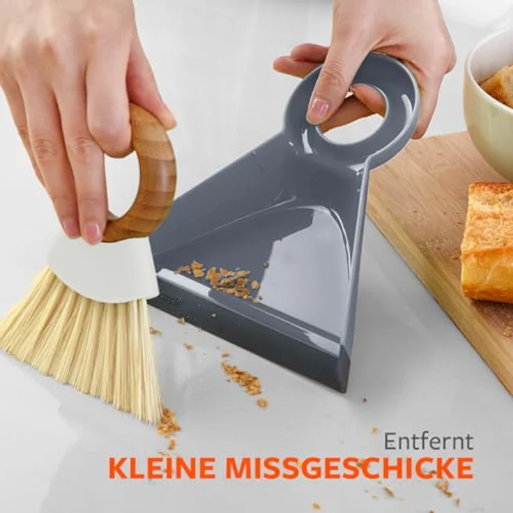 Full Circle fc14608 W Mini Handfeger und Kehrblech, Kunststoff, Mehrfarbig – Bild 5