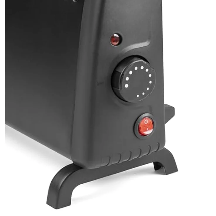 Bestron elektrischer Frostwächter, Frostschutzgerät mit variablen Thermostat und IP24 Schutzklasse, 400 Watt, Farbe: Schwarz – Bild 2