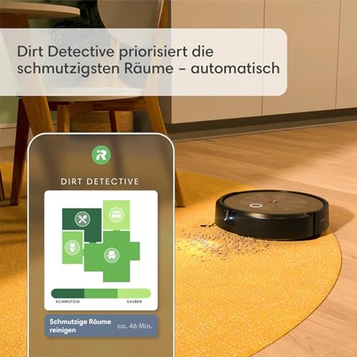 iRobot Roomba j9, Staubsauger Roboter, Bronze, Schwarz - Stärkster Saugroboter für groeßere Haushalte mit Haustierfunktionen – Bild 3