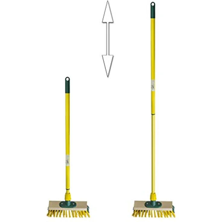 BÜMAG Kehrset Kehrgarnitur Kehrschaufel mit 25 cm Straßenbesen Kehrbesen Besen – Bild 2