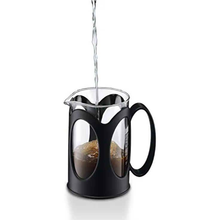 Bodum kenya Kaffeebereiter (French Press System, Permanent Edelstahl-Filter, 0,5 liters) schwarz – Bild 5